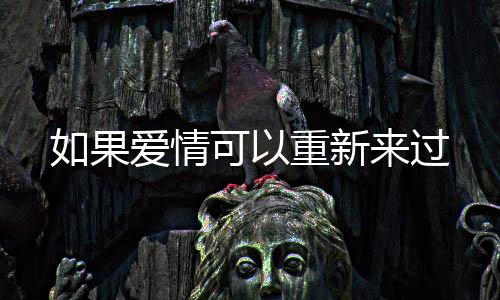 如果爱情可以重新来过